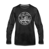 Ohio Long Sleeve T-Shirt - State Design Unisex Ohio Long Sleeve Shirt - charcoal gray