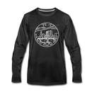 Ohio Long Sleeve T-Shirt - State Design Unisex Ohio Long Sleeve Shirt - charcoal gray
