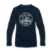 Ohio Long Sleeve T-Shirt - State Design Unisex Ohio Long Sleeve Shirt - deep navy
