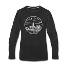 New York Long Sleeve T-Shirt - State Design Unisex New York Long Sleeve Shirt - black