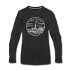 New York Long Sleeve T-Shirt - State Design Unisex New York Long Sleeve Shirt - black