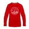 New York Long Sleeve T-Shirt - State Design Unisex New York Long Sleeve Shirt - red
