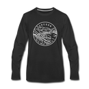 Oregon Long Sleeve T-Shirt - State Design Unisex Oregon Long Sleeve Shirt - black