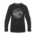 Oregon Long Sleeve T-Shirt - State Design Unisex Oregon Long Sleeve Shirt - black