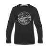 Oregon Long Sleeve T-Shirt - State Design Unisex Oregon Long Sleeve Shirt - black