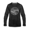 Oregon Long Sleeve T-Shirt - State Design Unisex Oregon Long Sleeve Shirt - charcoal gray