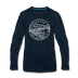 Oregon Long Sleeve T-Shirt - State Design Unisex Oregon Long Sleeve Shirt - deep navy