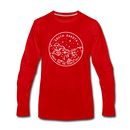 South Dakota Long Sleeve T-Shirt - State Design Unisex South Dakota Long Sleeve Shirt - red