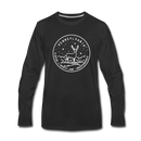 Pennsylvania Long Sleeve T-Shirt - State Design Unisex Pennsylvania Long Sleeve Shirt - black