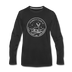 Pennsylvania Long Sleeve T-Shirt - State Design Unisex Pennsylvania Long Sleeve Shirt - black