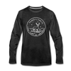 Pennsylvania Long Sleeve T-Shirt - State Design Unisex Pennsylvania Long Sleeve Shirt - charcoal gray