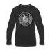 Rhode Island Long Sleeve T-Shirt - State Design Unisex Rhode Island Long Sleeve Shirt - black