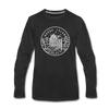 Rhode Island Long Sleeve T-Shirt - State Design Unisex Rhode Island Long Sleeve Shirt - black