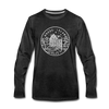 Rhode Island Long Sleeve T-Shirt - State Design Unisex Rhode Island Long Sleeve Shirt - charcoal gray