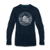 Rhode Island Long Sleeve T-Shirt - State Design Unisex Rhode Island Long Sleeve Shirt - deep navy