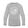 South Carolina Long Sleeve T-Shirt - State Design Unisex South Carolina Long Sleeve Shirt - heather gray