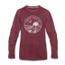 South Carolina Long Sleeve T-Shirt - State Design Unisex South Carolina Long Sleeve Shirt - heather burgundy