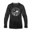 South Carolina Long Sleeve T-Shirt - State Design Unisex South Carolina Long Sleeve Shirt - charcoal gray