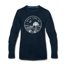 South Carolina Long Sleeve T-Shirt - State Design Unisex South Carolina Long Sleeve Shirt - deep navy
