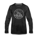 Utah Long Sleeve T-Shirt - State Design Unisex Utah Long Sleeve Shirt - charcoal gray