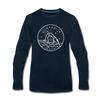 Utah Long Sleeve T-Shirt - State Design Unisex Utah Long Sleeve Shirt - deep navy
