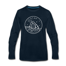 Utah Long Sleeve T-Shirt - State Design Unisex Utah Long Sleeve Shirt - deep navy