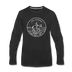 Oklahoma Long Sleeve T-Shirt - State Design Unisex Oklahoma Long Sleeve Shirt - black