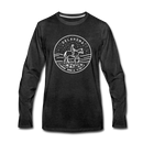 Oklahoma Long Sleeve T-Shirt - State Design Unisex Oklahoma Long Sleeve Shirt - charcoal gray
