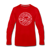 Tennessee Long Sleeve T-Shirt - State Design Unisex Tennessee Long Sleeve Shirt - red