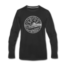 New Jersey Long Sleeve T-Shirt - State Design Unisex New Jersey Long Sleeve Shirt - black