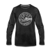 New Jersey Long Sleeve T-Shirt - State Design Unisex New Jersey Long Sleeve Shirt - charcoal gray