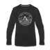 New Mexico Long Sleeve T-Shirt - State Design Unisex New Mexico Long Sleeve Shirt - black