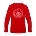 New Mexico Long Sleeve T-Shirt - State Design Unisex New Mexico Long Sleeve Shirt - red