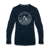 New Mexico Long Sleeve T-Shirt - State Design Unisex New Mexico Long Sleeve Shirt - deep navy
