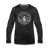 Texas Long Sleeve T-Shirt - State Design Unisex Texas Long Sleeve Shirt - charcoal gray