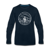 Texas Long Sleeve T-Shirt - State Design Unisex Texas Long Sleeve Shirt - deep navy