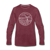 Vermont Long Sleeve T-Shirt - State Design Unisex Vermont Long Sleeve Shirt