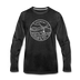 Vermont Long Sleeve T-Shirt - State Design Unisex Vermont Long Sleeve Shirt - charcoal gray