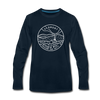 Vermont Long Sleeve T-Shirt - State Design Unisex Vermont Long Sleeve Shirt