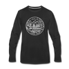 Virginia Long Sleeve T-Shirt - State Design Unisex Virginia Long Sleeve Shirt - black