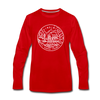 Virginia Long Sleeve T-Shirt - State Design Unisex Virginia Long Sleeve Shirt - red