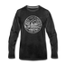 Virginia Long Sleeve T-Shirt - State Design Unisex Virginia Long Sleeve Shirt - charcoal gray