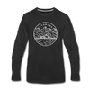 Wyoming Long Sleeve T-Shirt - State Design Unisex Wyoming Long Sleeve Shirt - black