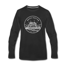 Washington Long Sleeve T-Shirt - State Design Unisex Washington Long Sleeve Shirt - black