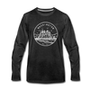 Washington Long Sleeve T-Shirt - State Design Unisex Washington Long Sleeve Shirt - charcoal gray