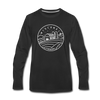 Wisconsin Long Sleeve T-Shirt - State Design Unisex Wisconsin Long Sleeve Shirt - black