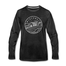 Wisconsin Long Sleeve T-Shirt - State Design Unisex Wisconsin Long Sleeve Shirt - charcoal gray