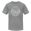 Alabama T-Shirt - State Design Unisex Alabama T Shirt - slate