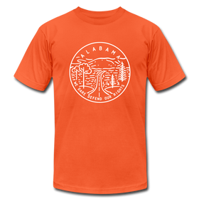 Alabama T-Shirt - State Design Unisex Alabama T Shirt - orange