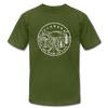 Alabama T-Shirt - State Design Unisex Alabama T Shirt - olive